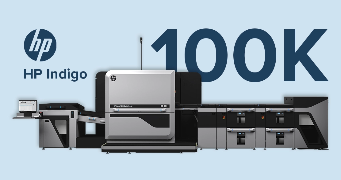 cyfrowa maszyna drukująca HP Indigo 100K