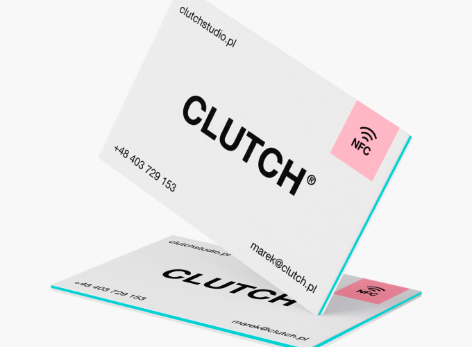 wizytówka z NFC