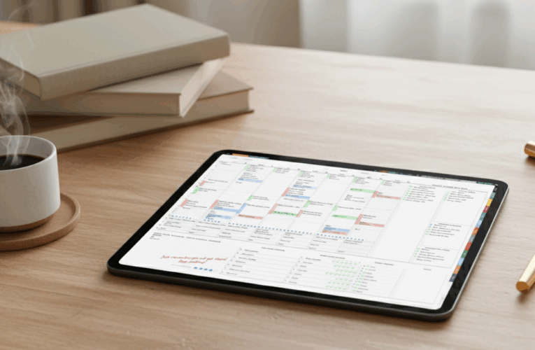 kalendarz cyfrowy w użyciu