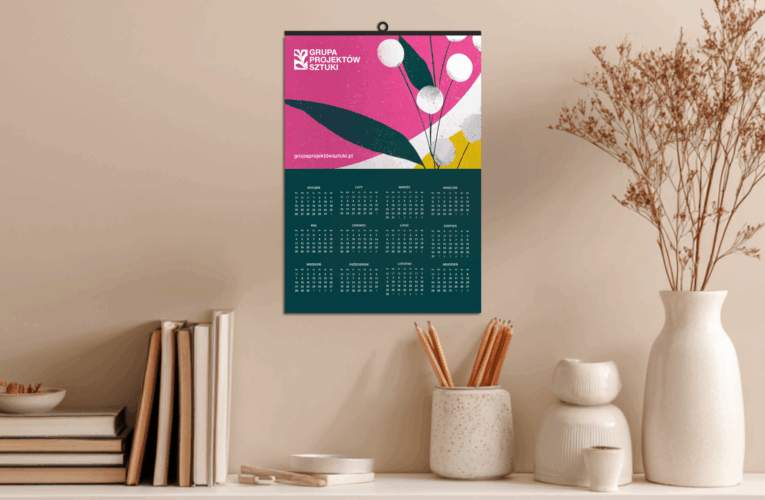kalendarze listwowane - drukuj online w Chromie