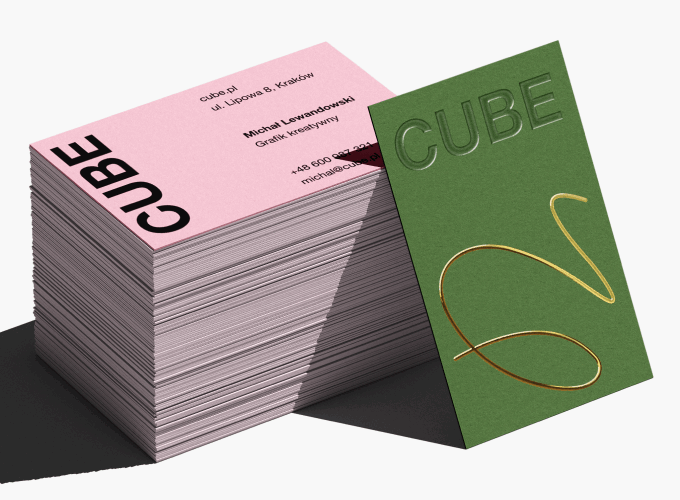 wizytówki przykład