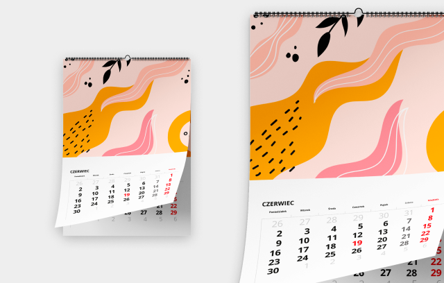 kalendarz spiralowany